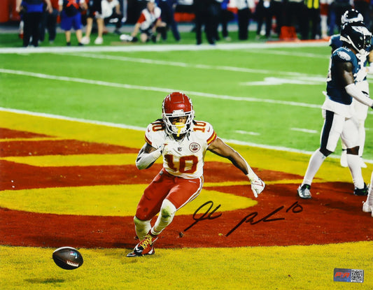 Isiah Pacheco Signed 11x14 Autographed Photo PIA