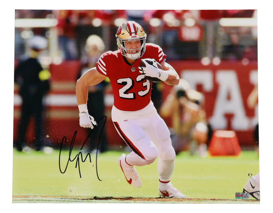 Christian McCaffrey San Francisco Autographed Photo 16x20 (PIA)