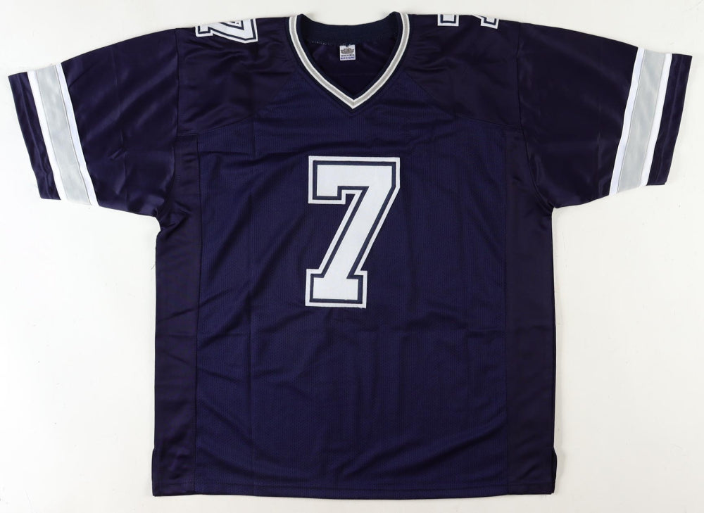 Trevon Diggs Dallas Signed Custom Home Football Jersey (PIA)
