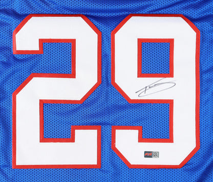 Tyrone Tracy Jr Signed New York Legacy Jersey (PIA)