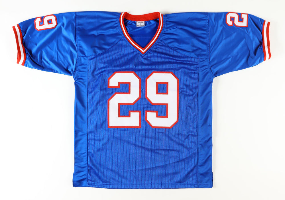 Tyrone Tracy Jr Signed New York Legacy Jersey (PIA)