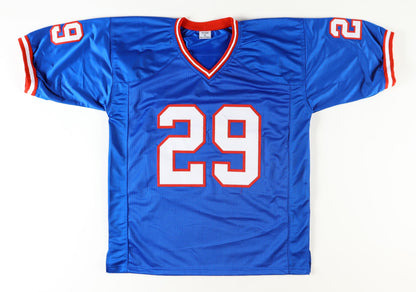 Tyrone Tracy Jr Signed New York Legacy Jersey (PIA)