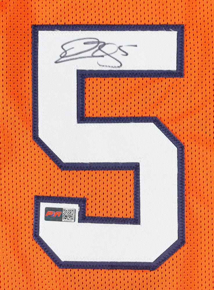 Donovan McNabb Signed Syracuse Orange Basketball Jersey (PIA)