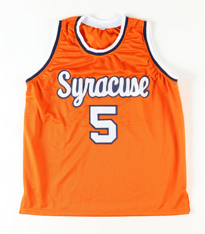 Donovan McNabb Signed Syracuse Orange Basketball Jersey (PIA)