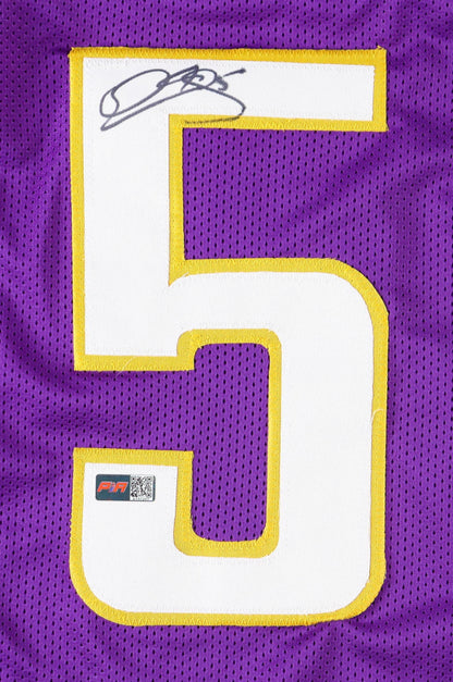 Donovan McNabb Signed Minnesota Purple Football Jersey (PIA)