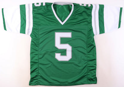 Donovan McNabb Signed New York Green Football Jersey (PIA)