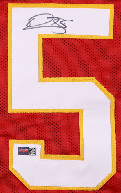 Donovan McNabb Signed Kansas City Red Football Jersey (PIA)