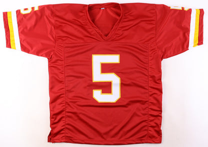 Donovan McNabb Signed Kansas City Red Football Jersey (PIA)