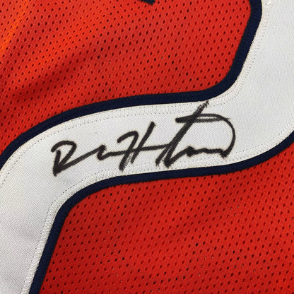 Devin Hester Autographed Chicago Orange Custom Football Jersey JSA