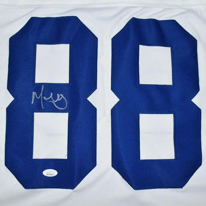 Marvin Harrison Signed Indianapolis White Football Jersey (JSA)