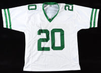 Breece Hall New York Autographed White Football Jersey (PIA)