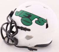 Garrett Wilson Signed New York Lunar Mini Football Helmet (PIA)