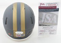 Elijah Moore Signed Cleveland Speed Mini Football Helmet (PIA)