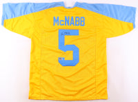 Donovan McNabb Signed Philadelphia Yellow Football Jersey (PIA)